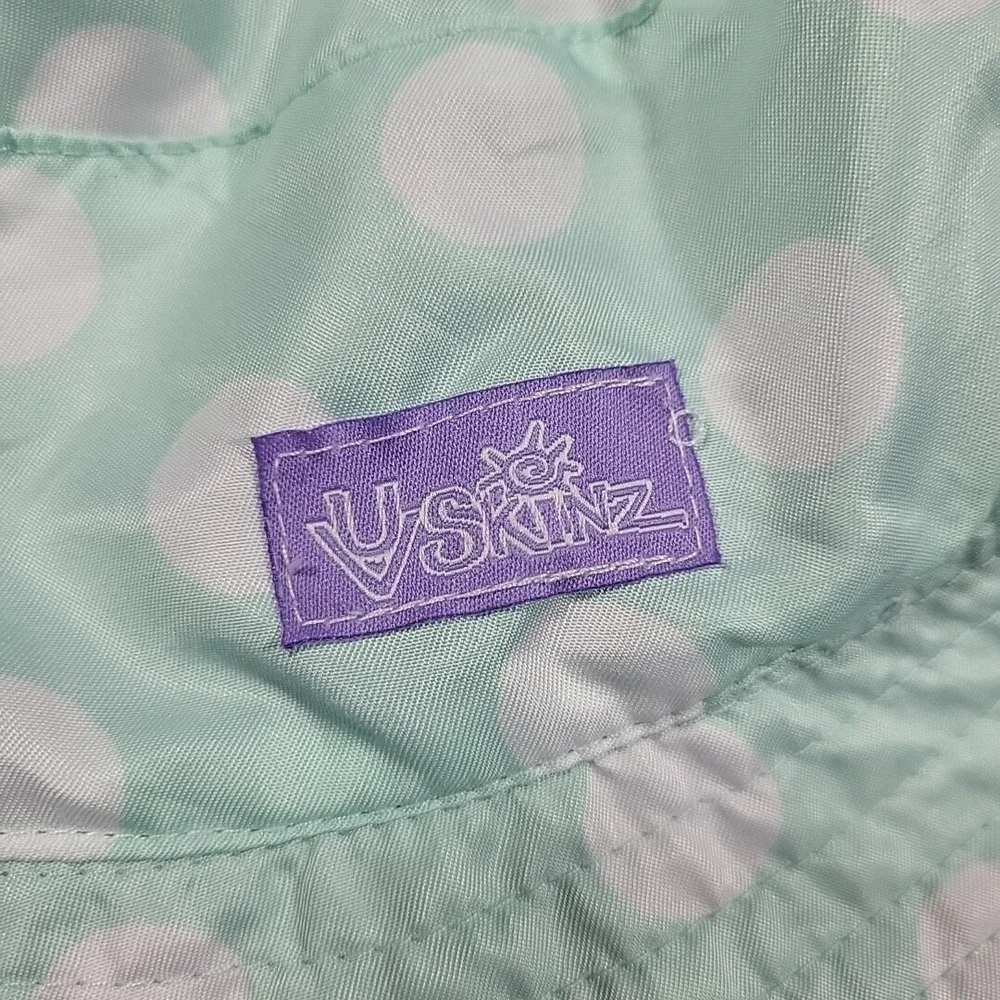 UV Skinz Bucket Hat Girls Purple Teal Sz 2T